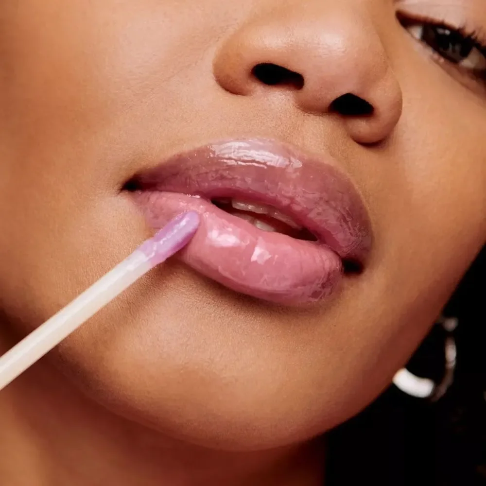 jane iredale HydroPure Hyaluronic Lip Gloss Color Tourmaline sheer cool plum